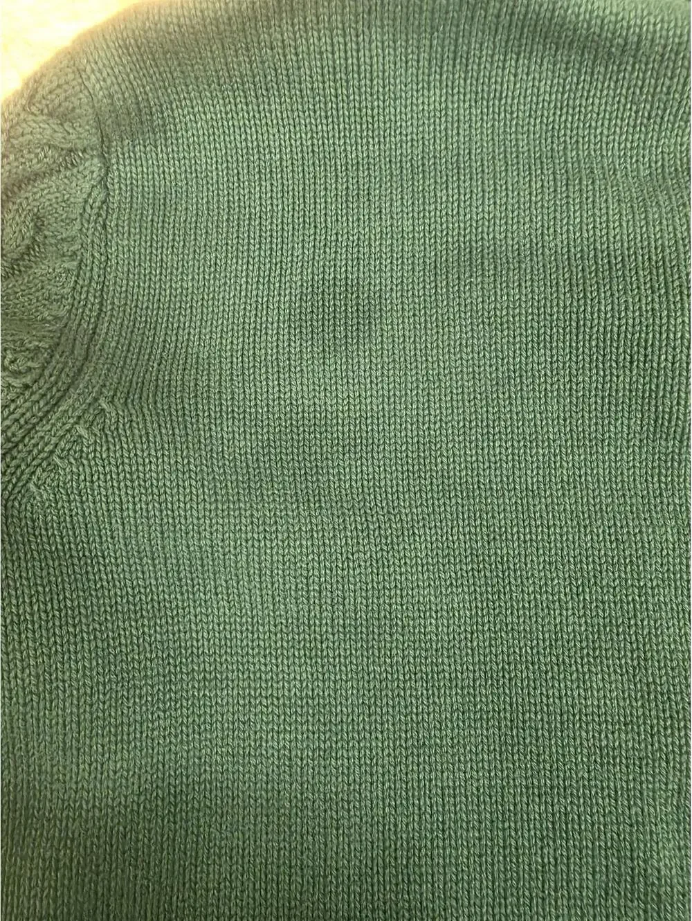 GYMBOREE CABLE KNIT SWEATER GREEN SIZE 8